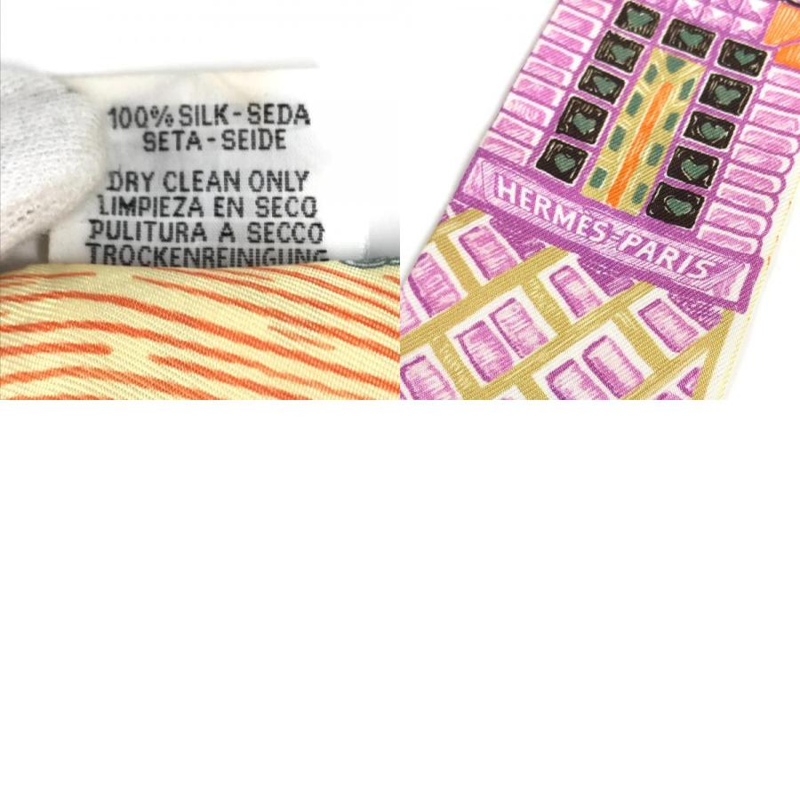 HERMES エルメス ツイリー ツィリー  バンドスカーフ スカーフ マルチカラー レディース【中古】 | HERMES | 09