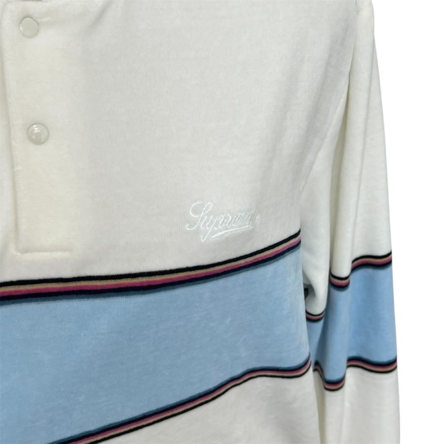 Supreme（シュプリーム） 未使用 velour snap henley ベロア スナップ