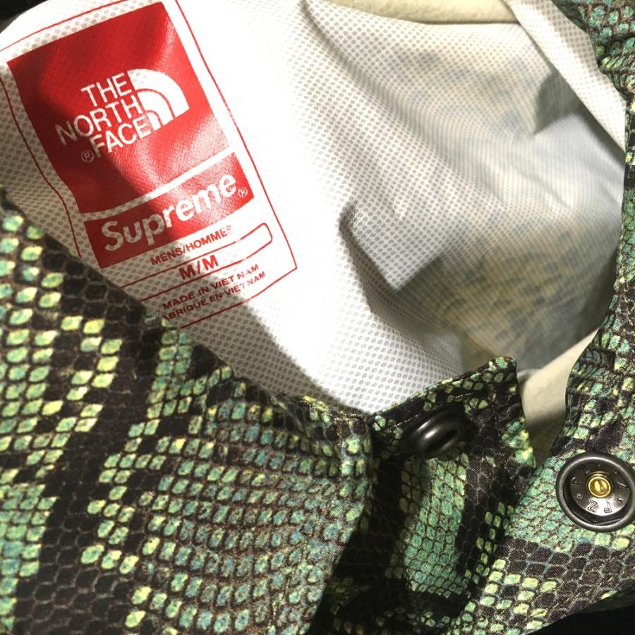 未使用 Supreme シュプリーム NP11803I 18ss ノースフェイス コラボ アパレル THE NORTH FACE スネーク ナイロンジャケット 【中古】 | Supreme | 06