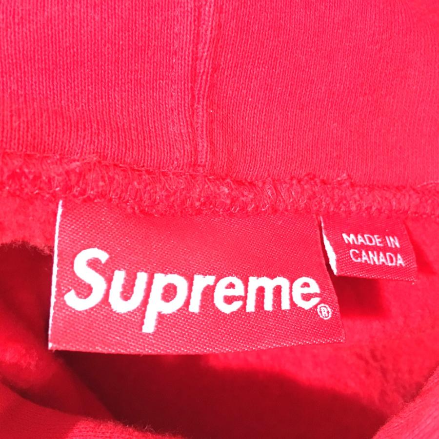 Supreme シュプリーム フード付き 17SS ロゴ フーデッド スウェット プルオーバー パーカー メンズ ホワイト M | Supreme | 02