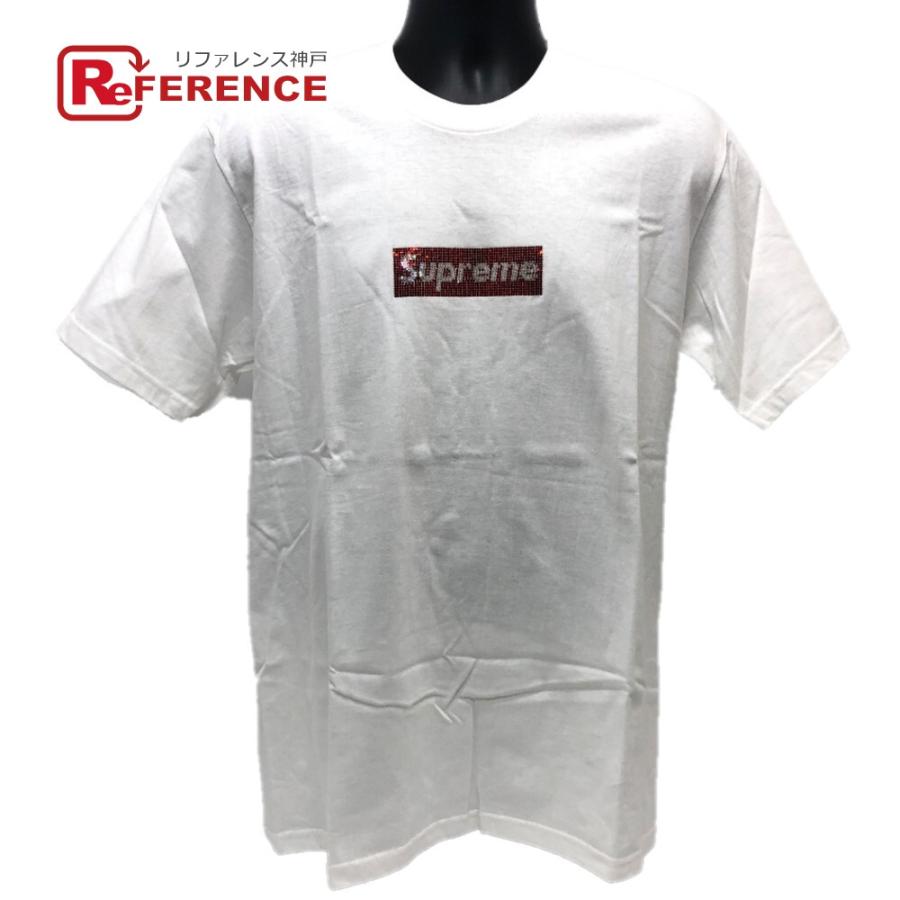 Supreme 未使用 SUPREME シュプリーム SUPREMEスワロフスキー Tシャツ  