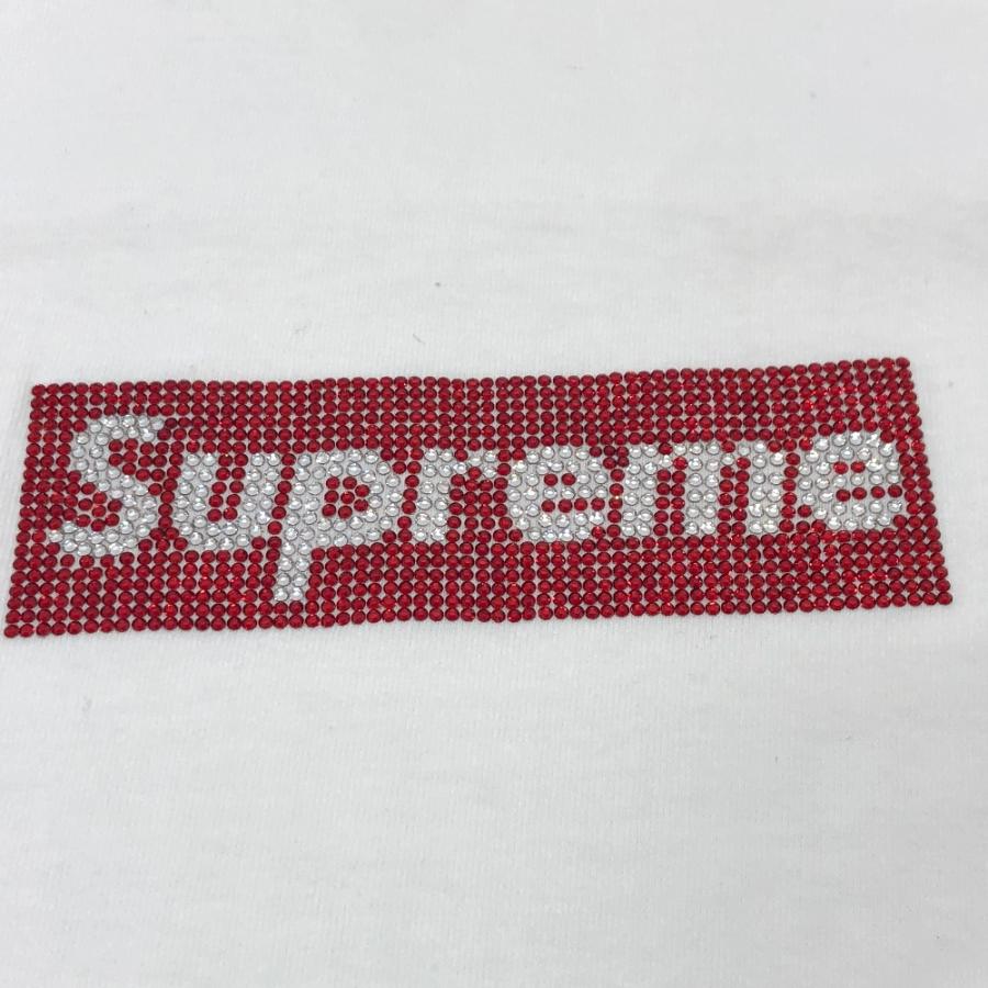 未使用 SUPREME シュプリーム SUPREMEスワロフスキー Tシャツ ボックス ロゴ 半袖Ｔシャツ メンズ | Supreme | 04