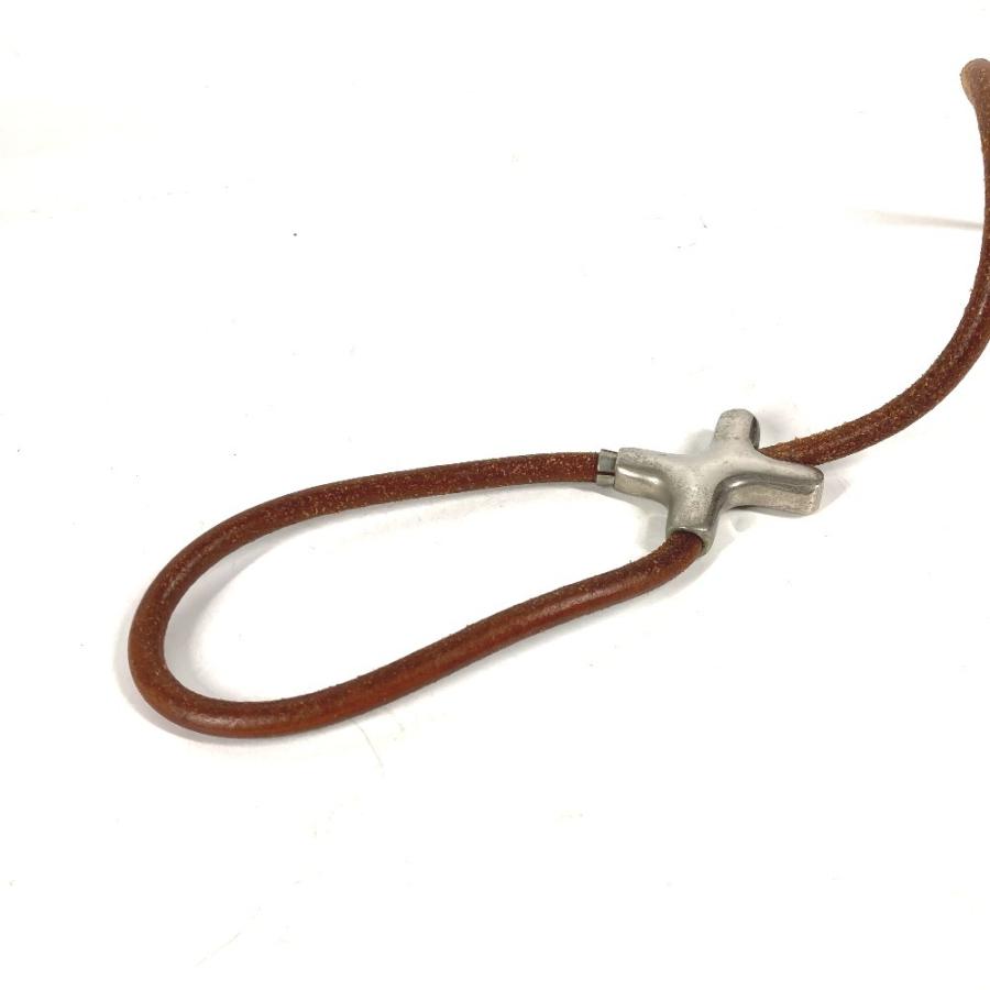 HERMES エルメス ペット用 ヘラクリード ドッグ 犬 ワンちゃん リード ブラウン ユニセックス【中古】 | HERMES | 03