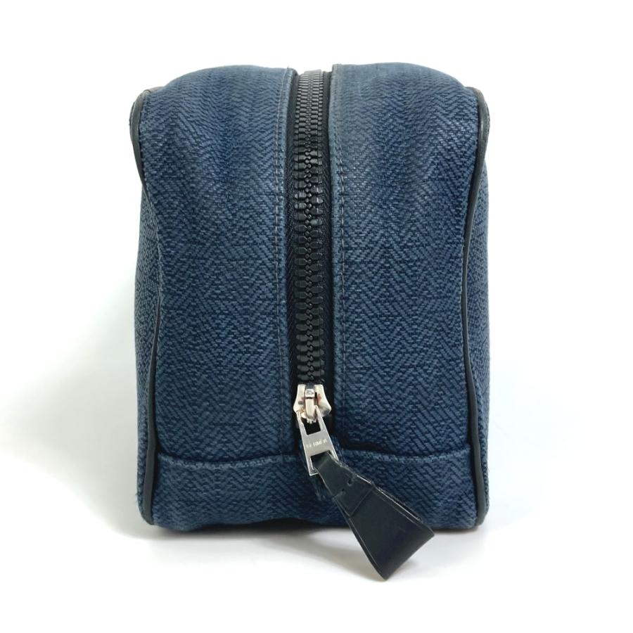 エルメス HERMES Hロゴ リストレット付 ポーチ セカンドバッグ