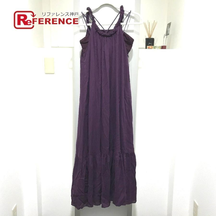 Fray I D フレイアイディー Fwfo バックオープン インナーロングキャミソール タグ有り カップ付き ワンピース パープル パープル レディース 中古 4 リファレンス コレクション 通販 Yahoo ショッピング