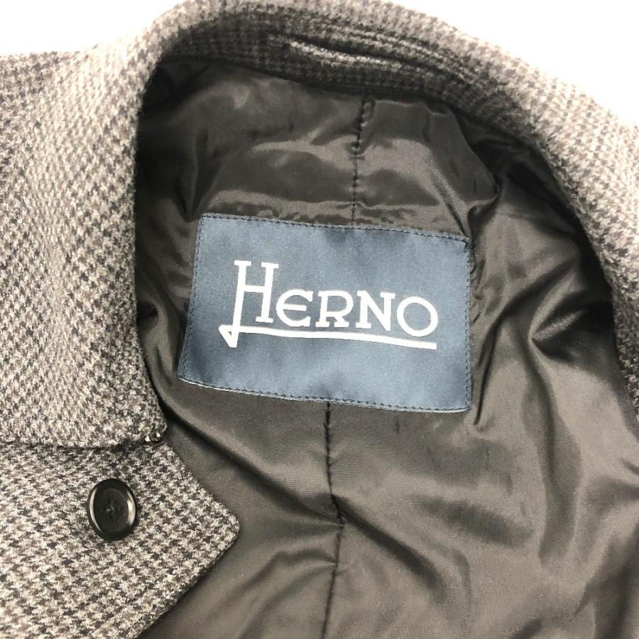 Herno ヘルノ ステンカラー トレンチコート コート  トレンチコート ブラック レディース【中古】 | HERNO | 07