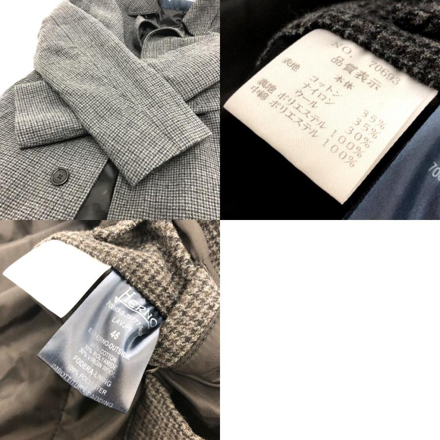 Herno ヘルノ ステンカラー トレンチコート コート  トレンチコート ブラック レディース【中古】 | HERNO | 09