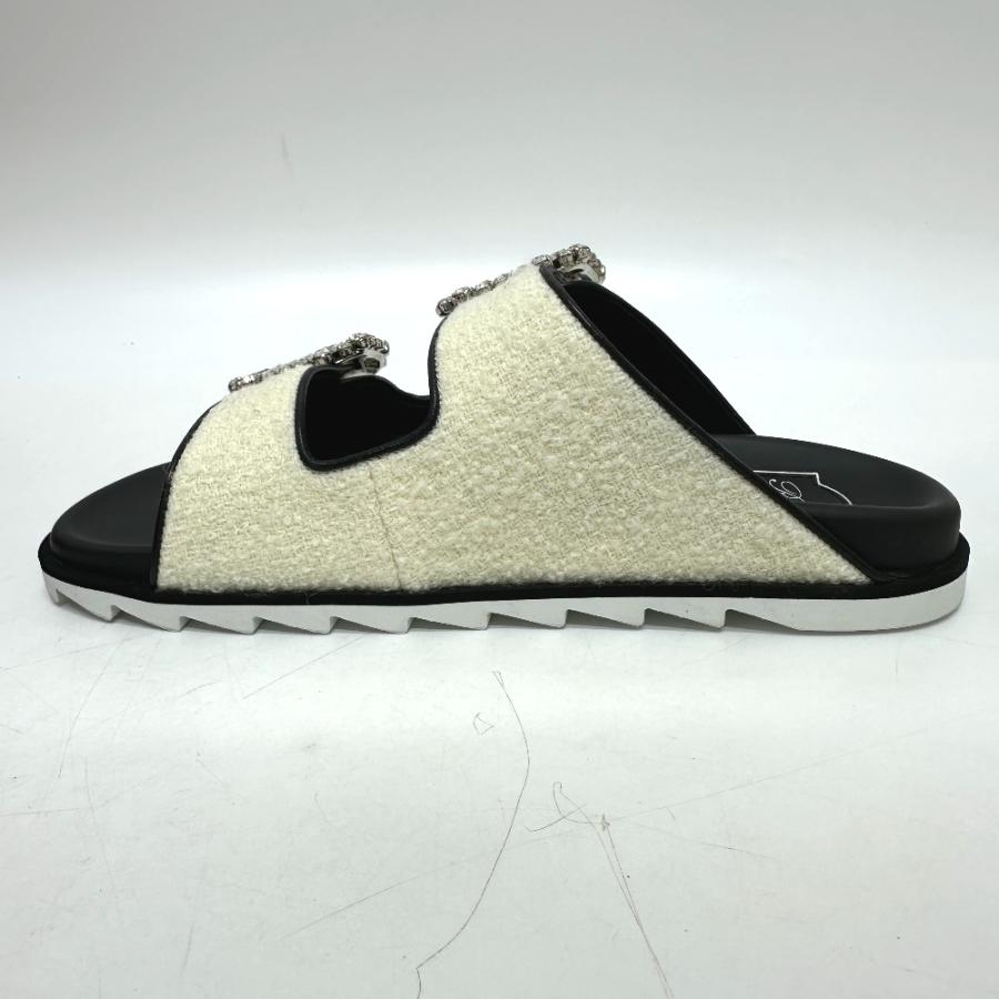 未使用 ROGER VIVIER ロジェヴィヴィエ スライディー ヴィヴ ストラス