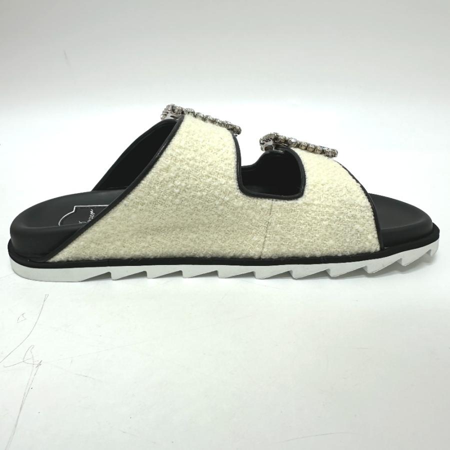 未使用 ROGER VIVIER ロジェヴィヴィエ スライディー ヴィヴ ストラス