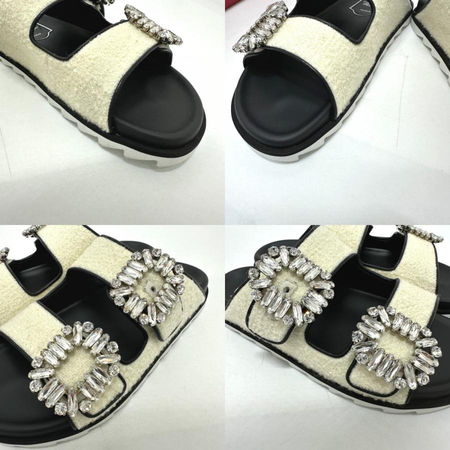 未使用 ROGER VIVIER ロジェヴィヴィエ スライディー ヴィヴ ストラス