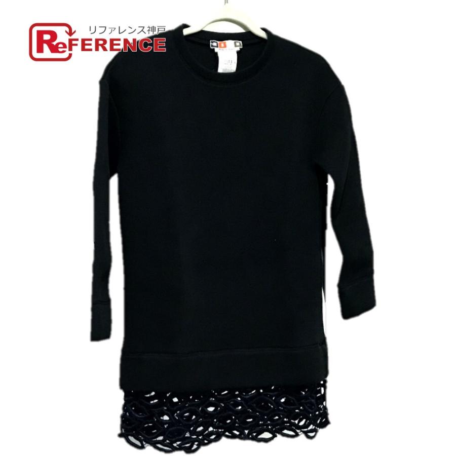 新品同様 MSGM エムエスジーエム 1741MDA35 スウェット ワンピース リップモチーフ  38 | 