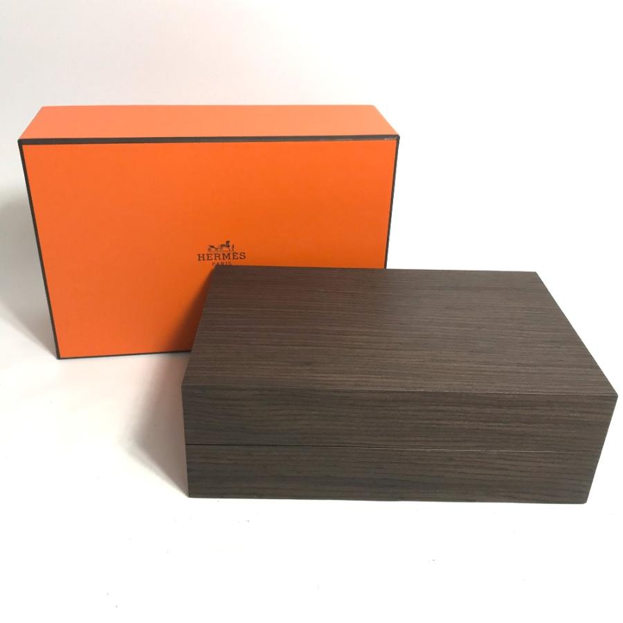 未使用 HERMES エルメス ウォッチケース 時計ケース 小物入れ ブラウン メンズ【中古】 | HERMES | 03