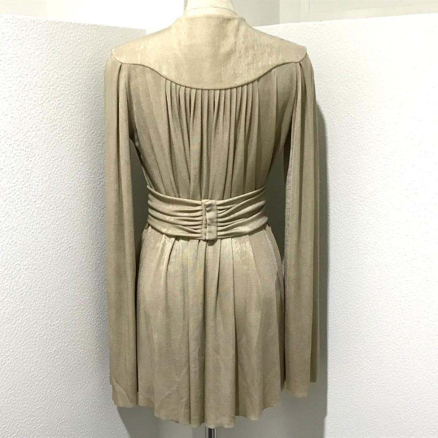 JASMINE DI MILO ジャスミンディミロ ミニ丈 長袖 ドレス アパレル ワンピース レディース ベージュ サイズ38 |  | 01