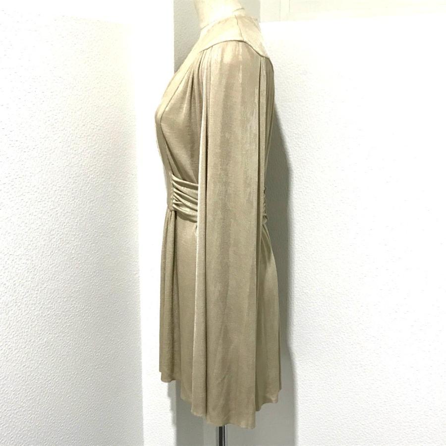 JASMINE DI MILO ジャスミンディミロ ミニ丈 長袖 ドレス アパレル ワンピース レディース ベージュ サイズ38 |  | 02