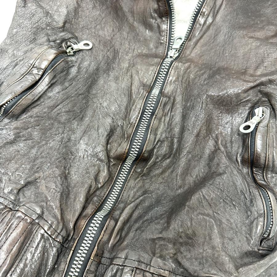 ISAMU KATAYAMA BACKLASH イサムカタヤマバックラッシュ 982-02 ジャケット バッファロー ライダース |  | 03