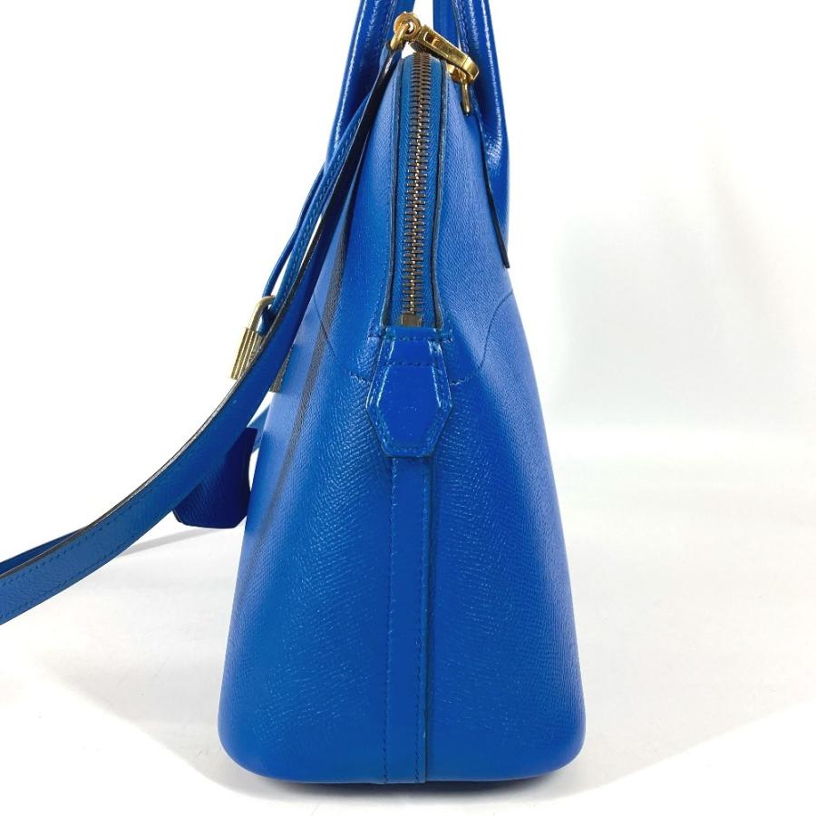 HERMES エルメス ボリード31 ボリード 31 2WAYバッグ ショルダーバッグ カバン トートバッグ ハンドバッグ ブルー レディース【中古】 | HERMES | 02