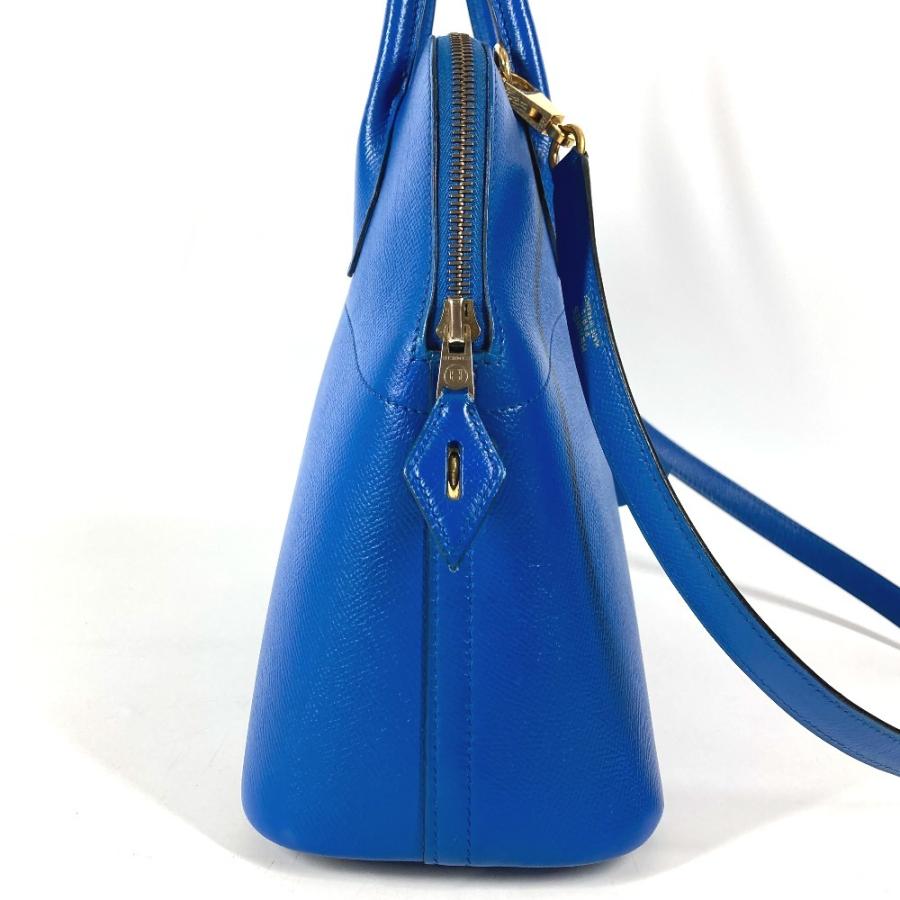 HERMES エルメス ボリード31 ボリード 31 2WAYバッグ ショルダーバッグ カバン トートバッグ ハンドバッグ ブルー レディース【中古】 | HERMES | 03