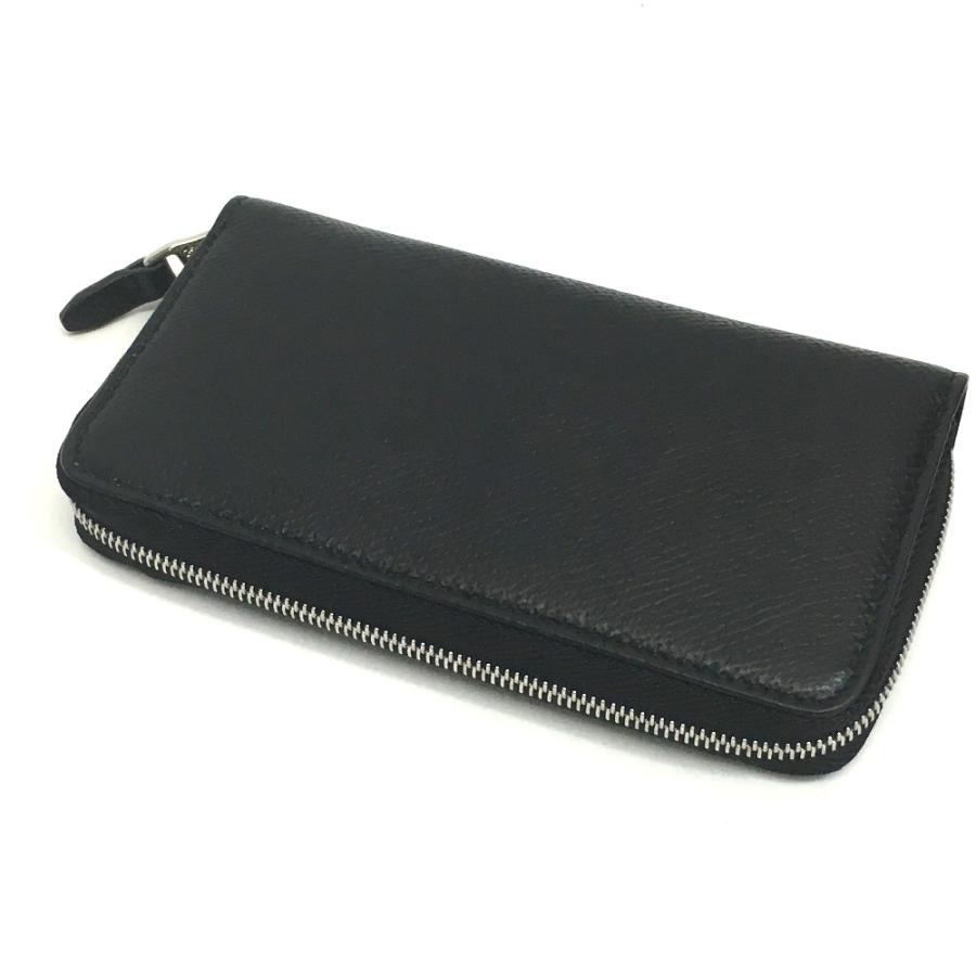 Dunhill ダンヒル ラウンドジップ 6連キーケース 革小物 小物 鍵 鍵入れ 6連 ワンポイント キーケース ブラック メンズ【中古】 | dunhill | 02