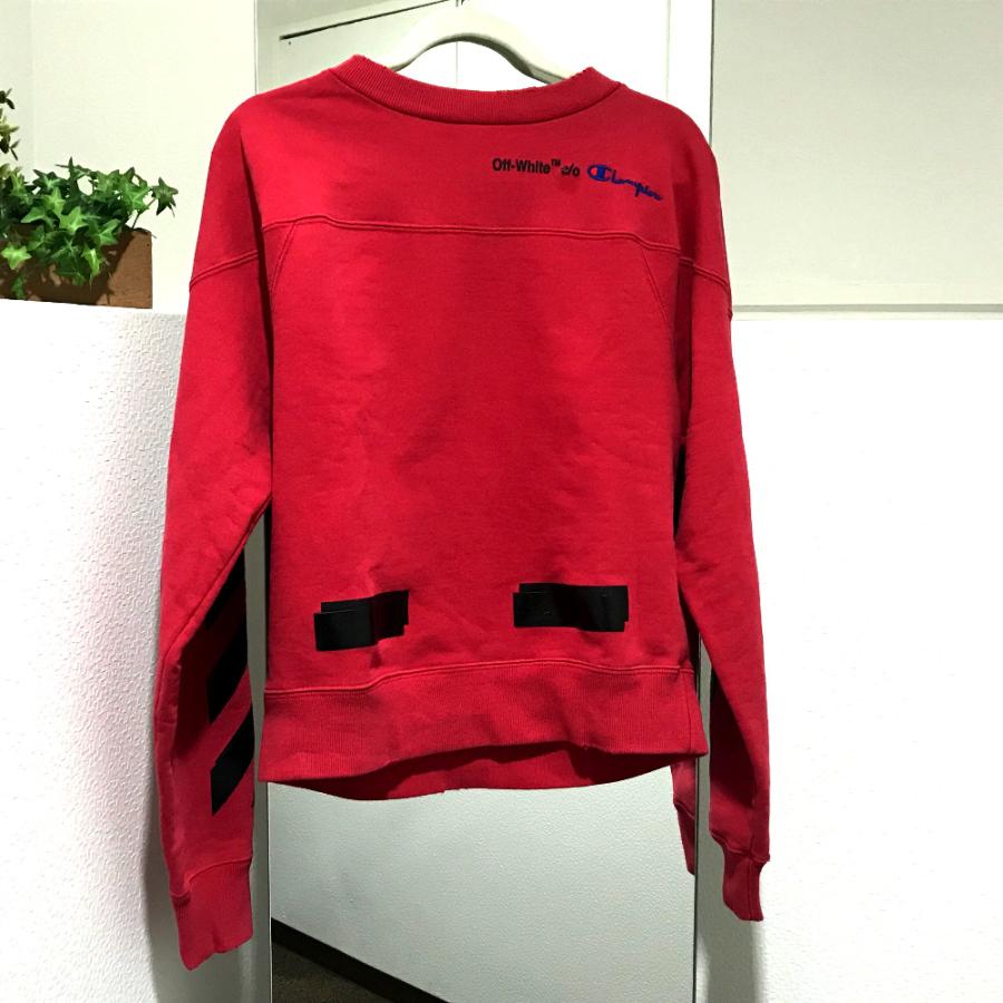 off-white オフホワイト OMBA021S188750502010 スウェット トレーナー 2018SS クルーネック |  | 01