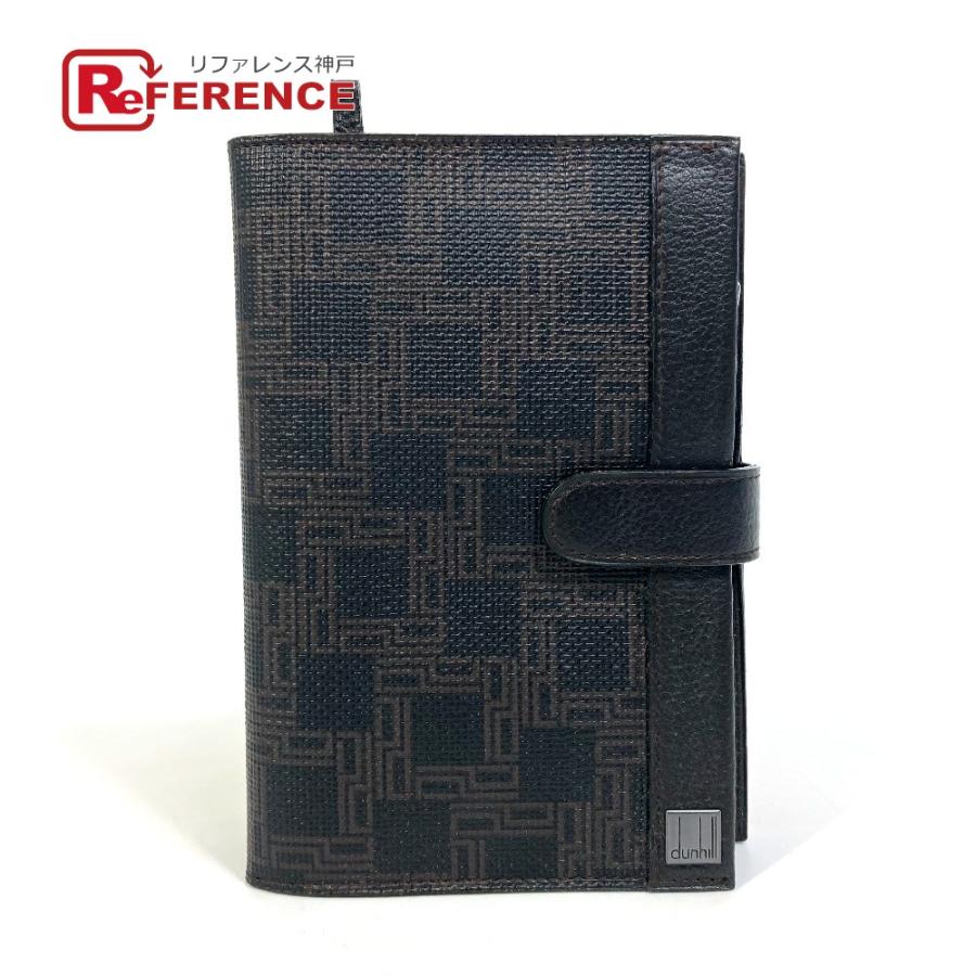 Dunhill ダンヒル 文房具/筆記用具 総柄 ロンドン地図 ノートカバー レザー ブラウン メンズ【中古】新品同様 | dunhill