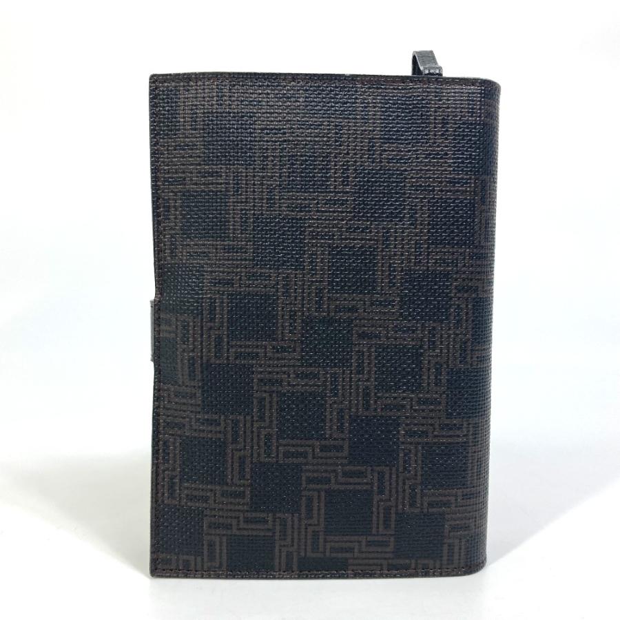 Dunhill ダンヒル 文房具/筆記用具 総柄 ロンドン地図 ノートカバー レザー ブラウン メンズ【中古】新品同様 | dunhill | 01