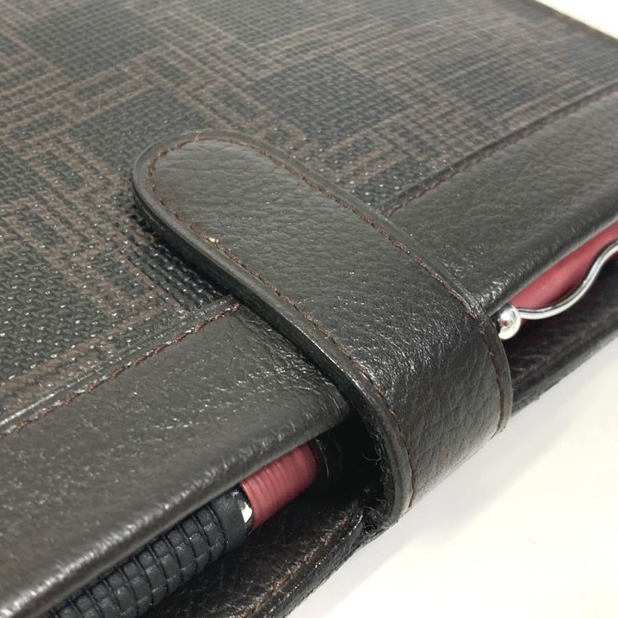 Dunhill ダンヒル 文房具/筆記用具 総柄 ロンドン地図 ノートカバー レザー ブラウン メンズ【中古】新品同様 | dunhill | 06