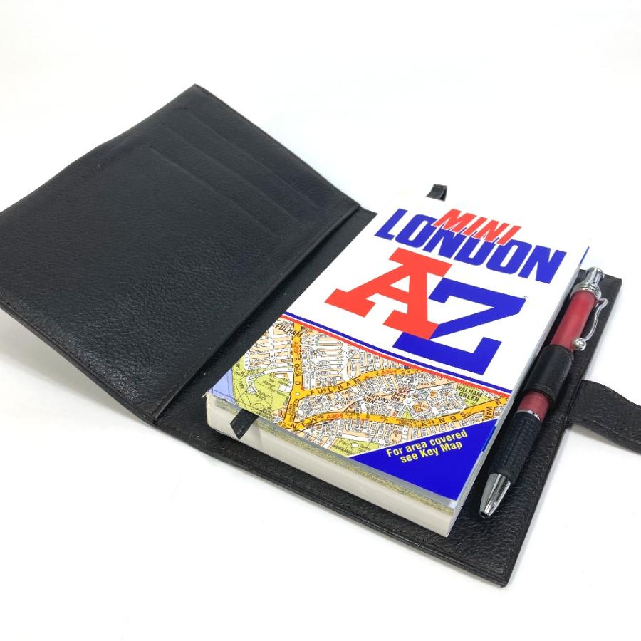 Dunhill ダンヒル 文房具/筆記用具 総柄 ロンドン地図 ノートカバー レザー ブラウン メンズ【中古】新品同様 | dunhill | 07