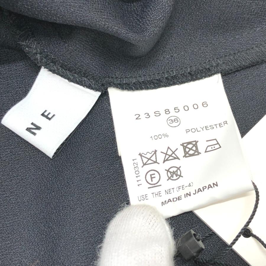 未使用 IRENE アイレネ 23S85006 Georgette Shirt Dress ジョーゼット ワンピース ブラック レディース【中古】 |  | 07