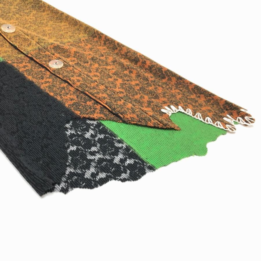 未使用 IRENE アイレネ 23A87001 Lace Needle Skirt 切替プリーツスカート ロングスカート グリーン レディース【中古】 |  | 03