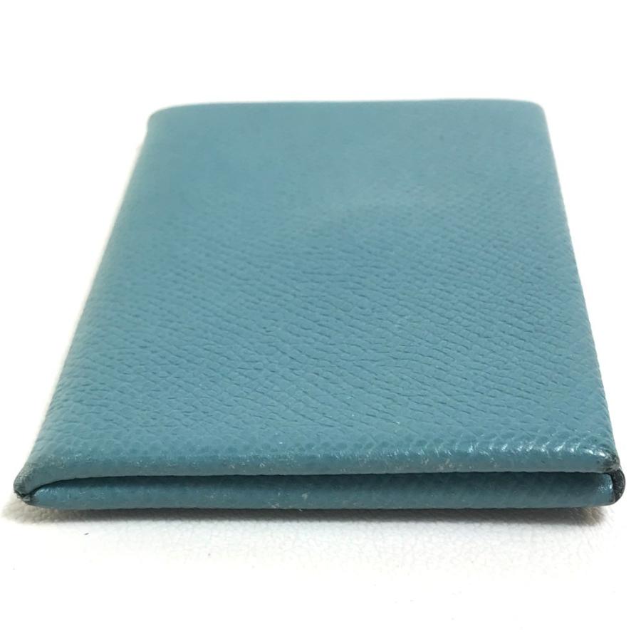 HERMES エルメス 二つ折り スリム カルヴィ 名刺入れ カードケース