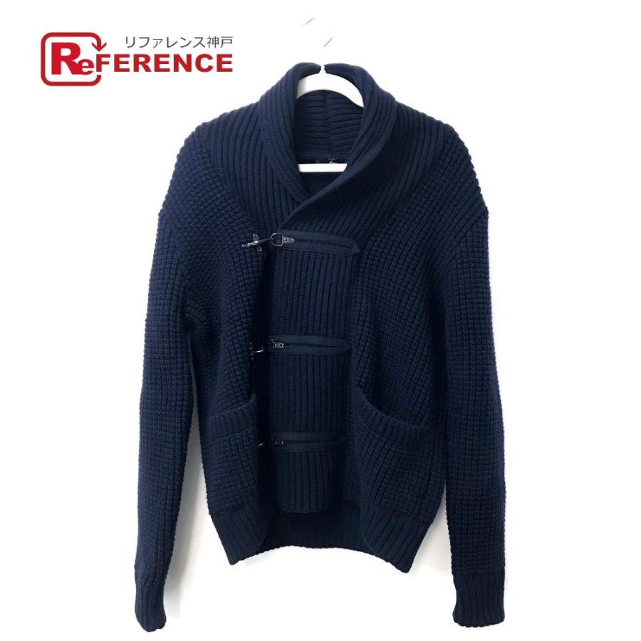 fay フェイ アウター ジャケット アパレル ニット メンズ ネイビー 48 | 