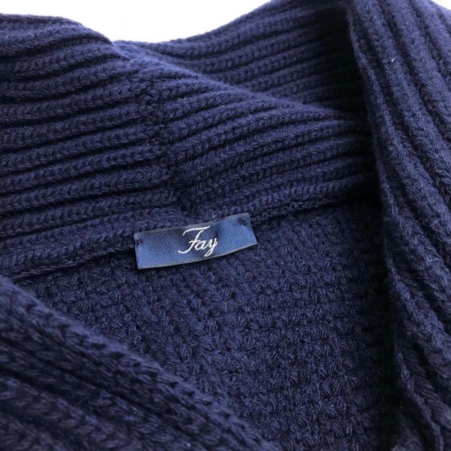 fay フェイ アウター ジャケット アパレル ニット メンズ ネイビー 48 |  | 08