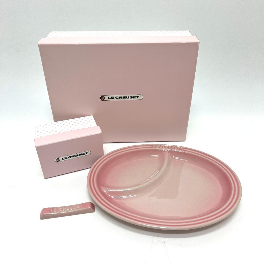 未使用 LE CREUSET ルクルーゼ プレート＆箸置き お皿 箸置き お皿 ピンク レディース【中古】 |  | 07