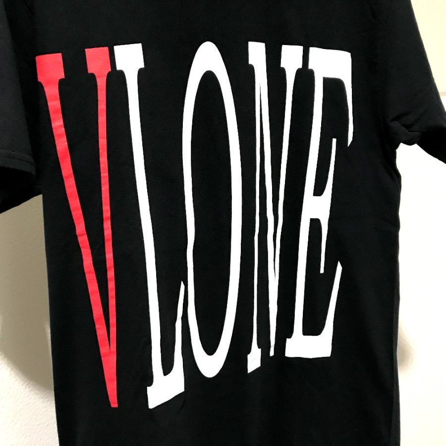 VLONE ヴィローン ロゴ プリント REVERSIBLE LOGO TEE 半袖Ｔシャツ コットン ブラック メンズ【中古】 |  | 01