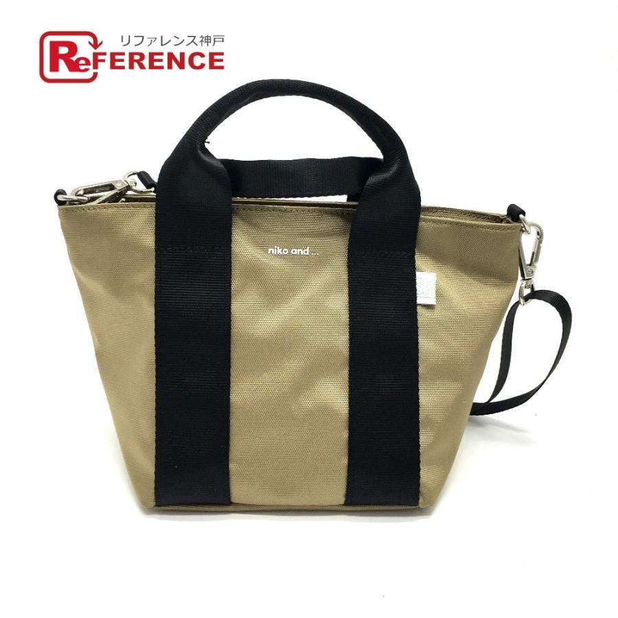 美品 Niko And ニコアンド オリジナル雑貨 2way ハンドバッグ ナイロン レディース 4 リファレンス コレクション 通販 Yahoo ショッピング