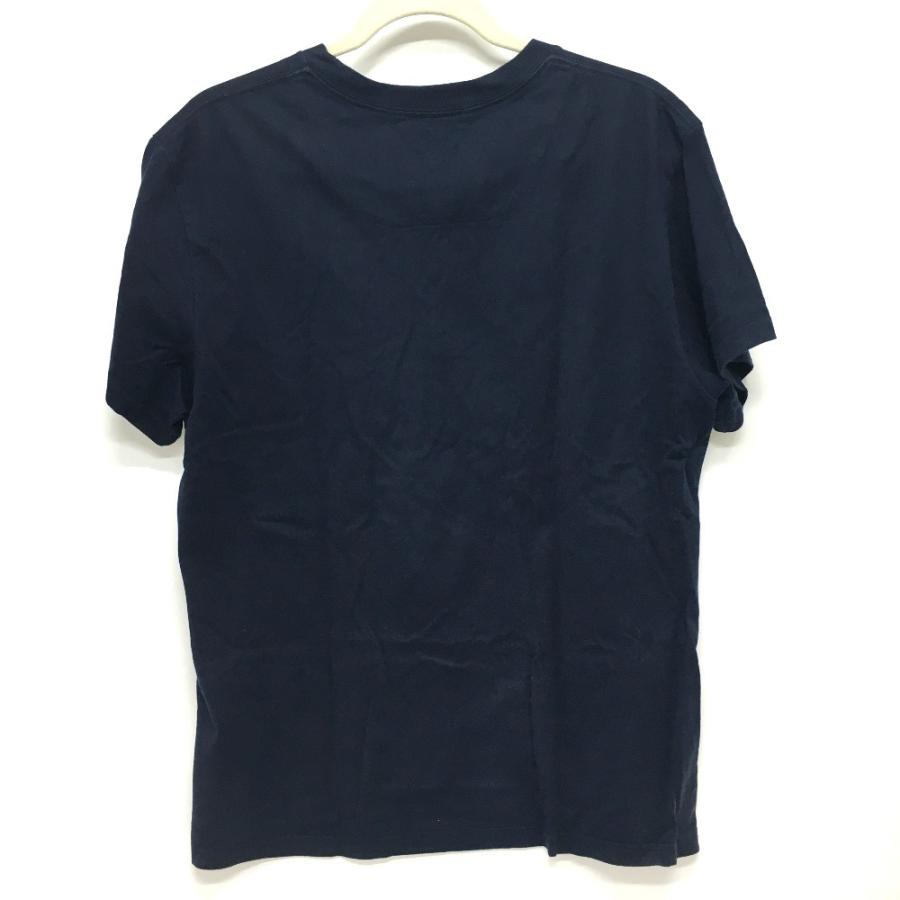 yoshio kubo ヨシオクボ ライオン柄 メンズ トップス Tシャツ 半袖Ｔシャツ アパレル コットン メンズ ネイビー｜reference｜02