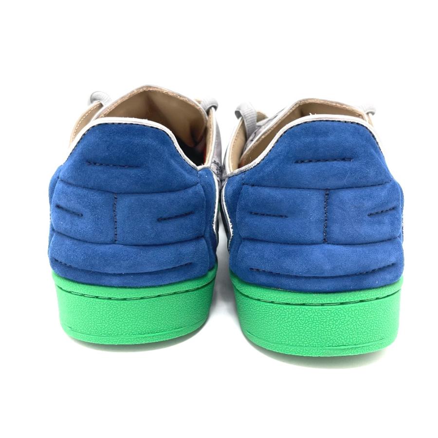 未使用 ザ・ワールドイズユアーズ ジャポニカ ペイズリー総柄 シューズ キャンバス メンズ グレー |  | 04