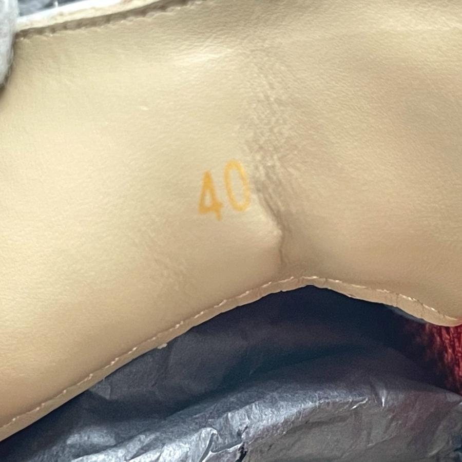 未使用 ザ・ワールドイズユアーズ ジャポニカ ペイズリー総柄 シューズ キャンバス メンズ グレー |  | 08