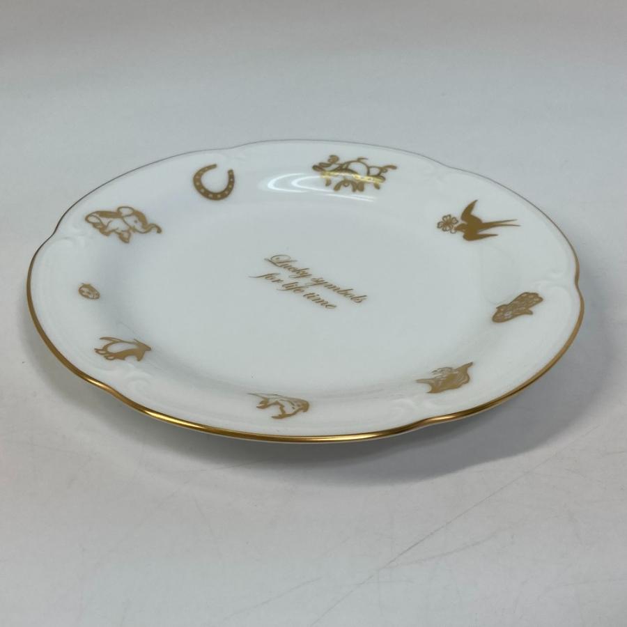 kamine カミネ ラッキーシンボル ノベルティ 縁起物 大倉陶園 食器 お皿 陶器 ホワイト ユニセックス【中古】未使用 |  | 01