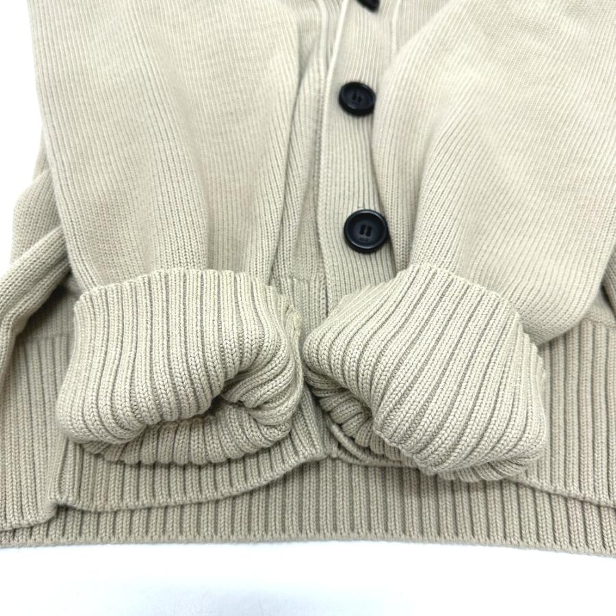 アミパリス Ami Paris ハートロゴ アパレル ニットジャケット セーター 羽織り  カーディガン コットン ベージュ Ami Paris アミパリス ハートロゴ アパレル ニットジャケット セーター