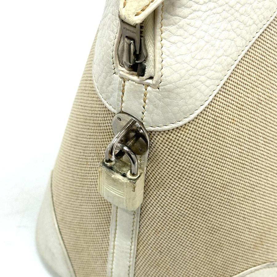 HERMES エルメス ボリード35 カバン ハンドバッグ ホワイト レディース【中古】 | HERMES | 07