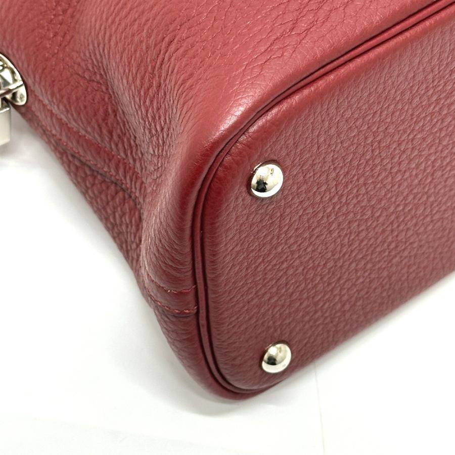 HERMES エルメス ボリード35 2WAY ハンドバッグ ルージュアッシュ SV金具 レッド レディース【中古】 | HERMES | 04
