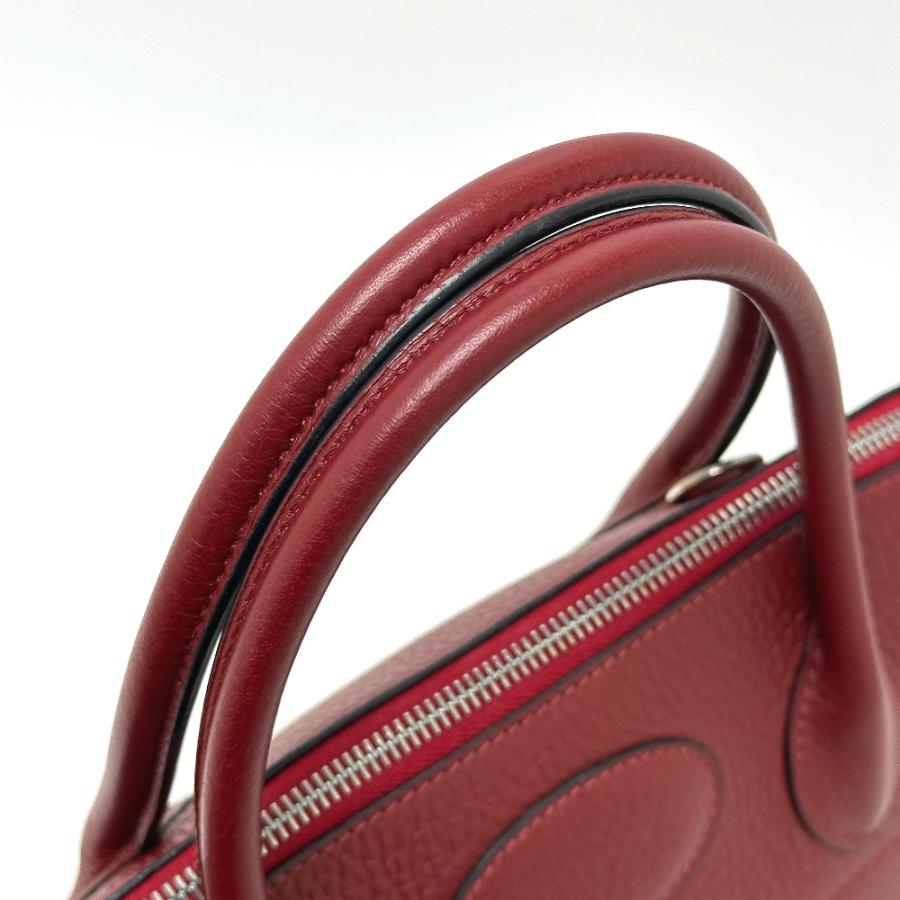 HERMES エルメス ボリード35 2WAY ハンドバッグ ルージュアッシュ SV金具 レッド レディース【中古】 | HERMES | 06
