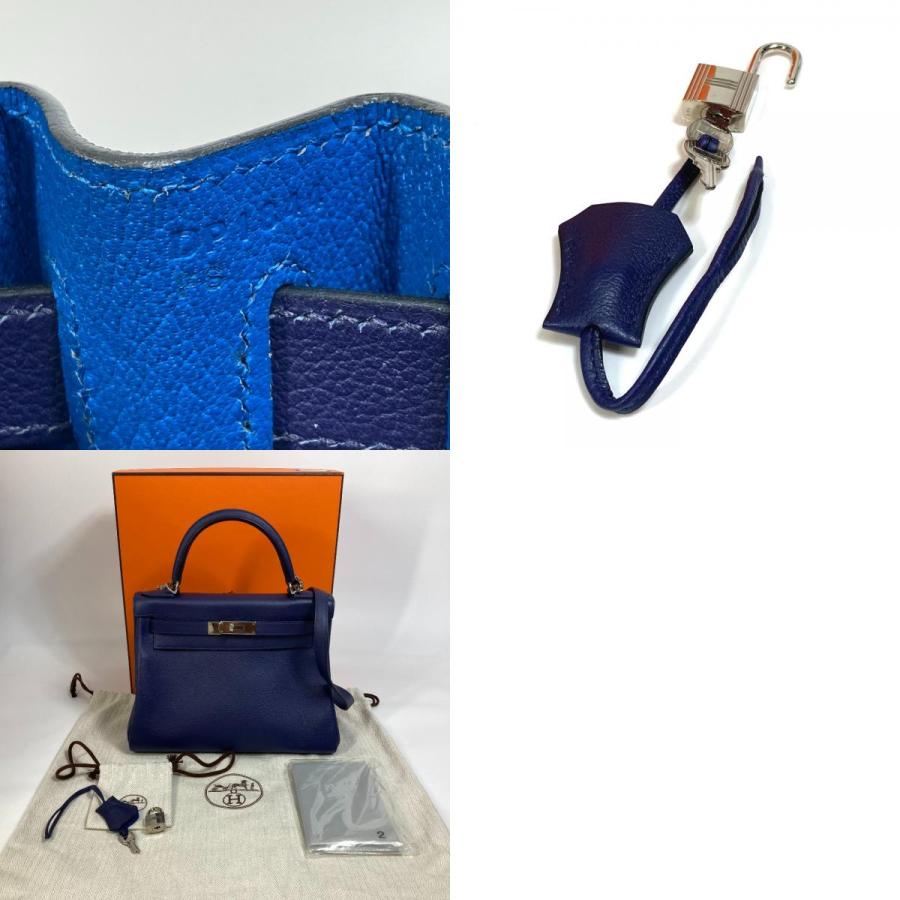 HERMES エルメス 鞄 ケリー ヴェルソ 28 内縫い 2WAY ショルダーバッグ ハンドバッグ エバーカラー D刻【中古】｜reference｜10