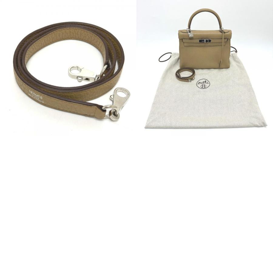 HERMES（エルメス） ケリー28 2WAY ハンドバッグ トゴ □L刻 ライト