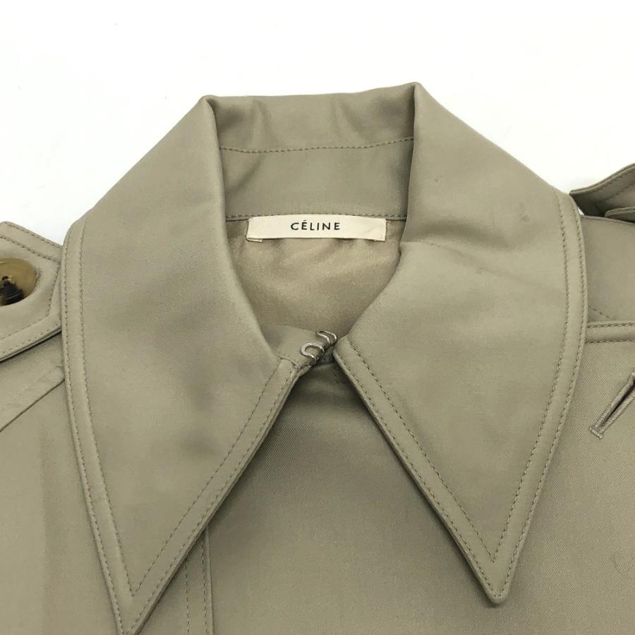 CELINE セリーヌ 28V36-6073 トレンチコート マスチック ダブルフェイス  アウター ロングコート トレンチコート | CELINE | 03