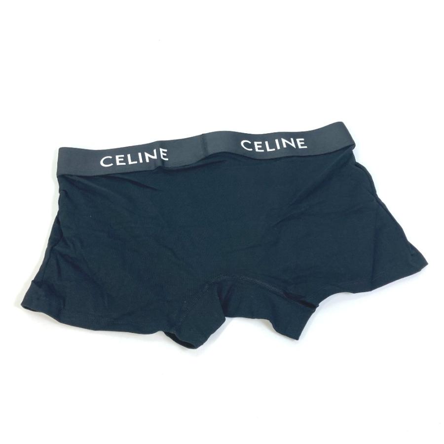 CELINE セリーヌ 2Z055157N.38NO ロゴ ボクサー パンツ コットン