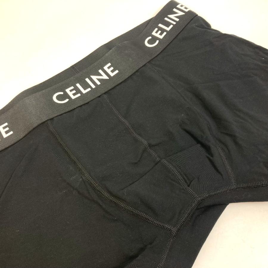 CELINE セリーヌ 2Z055157N.38NO ロゴ ボクサー パンツ コットン