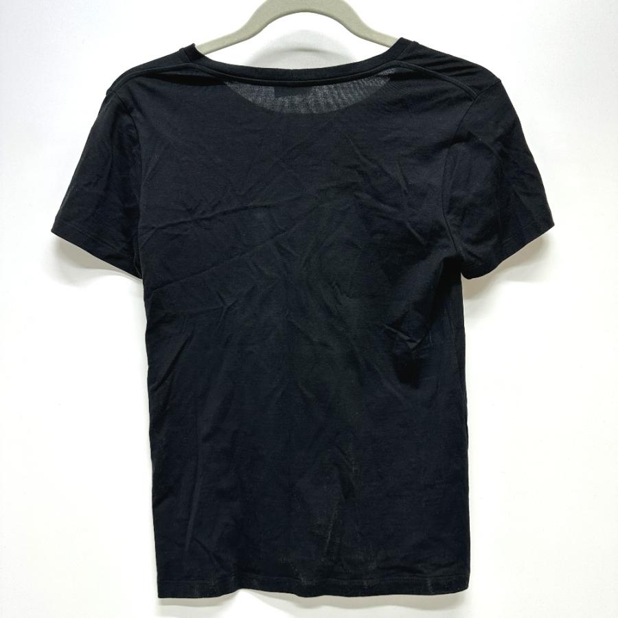 CELINE セリーヌ ロゴ 半袖Ｔシャツ ブラック レディース【中古】 | CELINE | 01