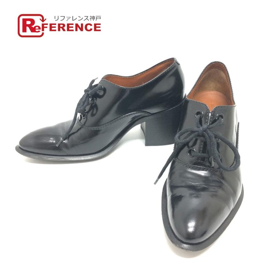 CELINE セリーヌ ドレス ローファー シューズ 靴 ローファー ブラック レディース【中古】 | CELINE